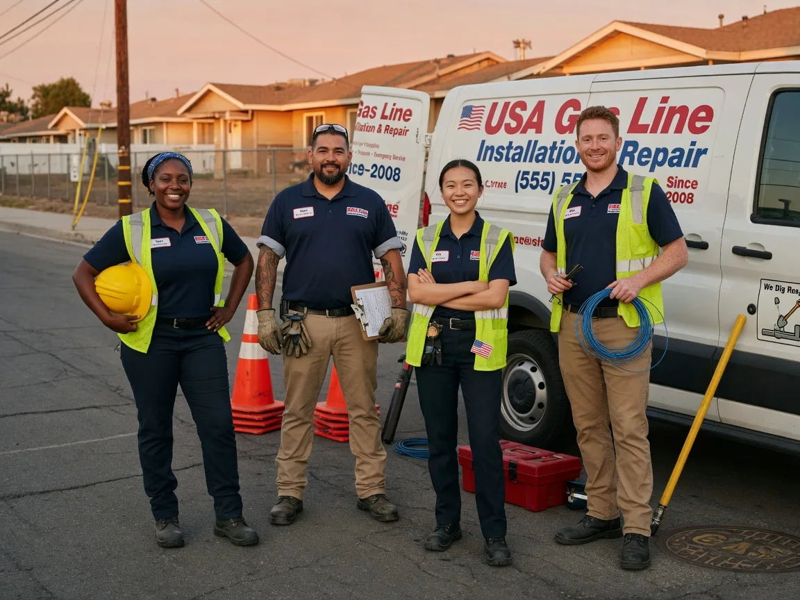 Gas Line Installation company in Perronville, MI
